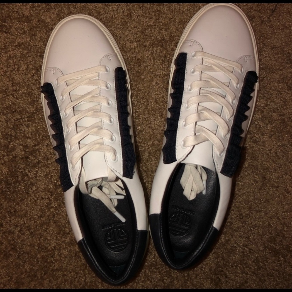New TORY Burch ruffle sneakers!!!